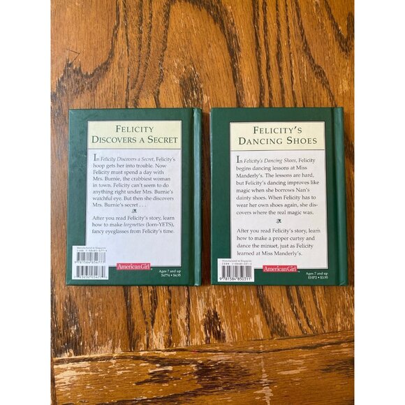 Set of 2 American Girl Short Story HC Books Felicity - Picture 2 of 4